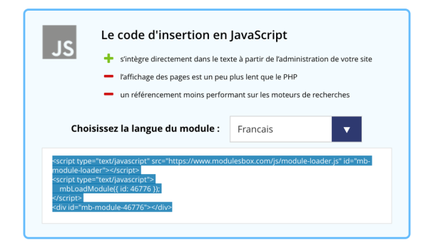 Intégrer un widget sur Jimdo - Cirkwi pour les professionnels